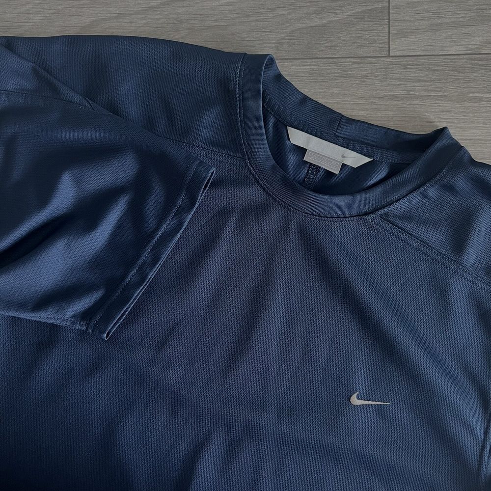 Nike Mens Navy Blue Short Sleeve Crew‎ Neck Shirt Size XXL